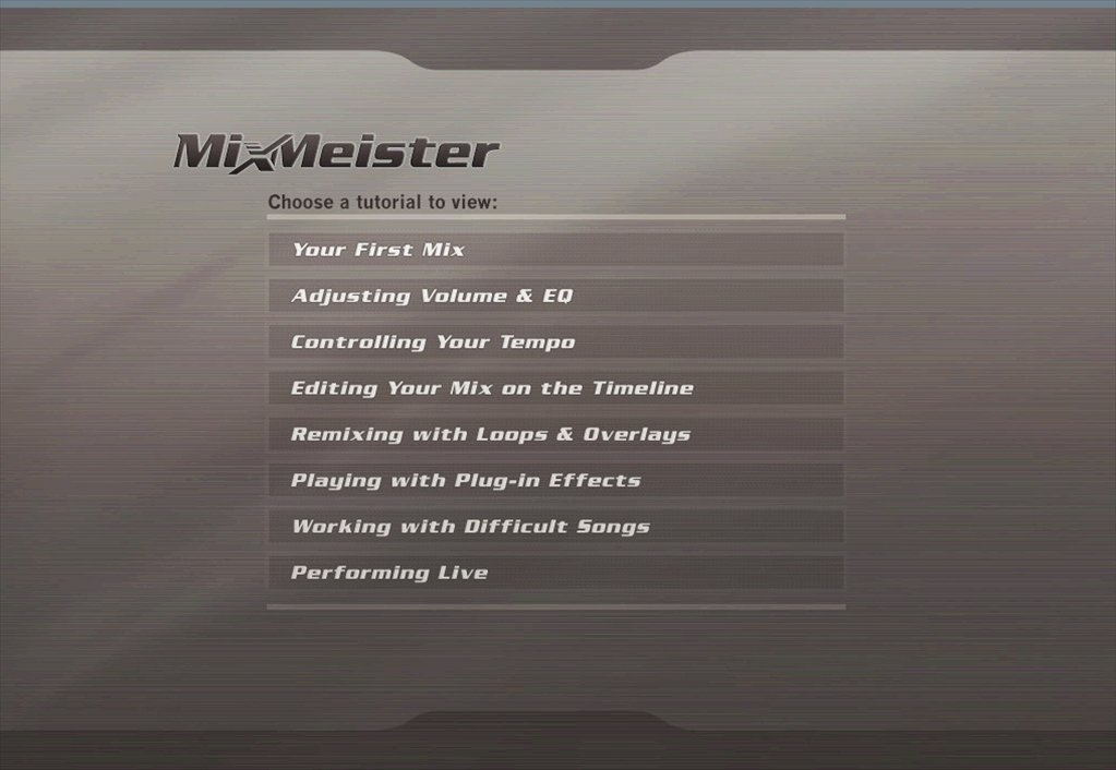 Mixmeister 6 Descargar Gratis